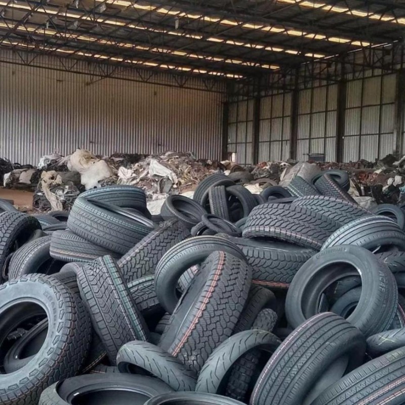 Recycling of old tires
